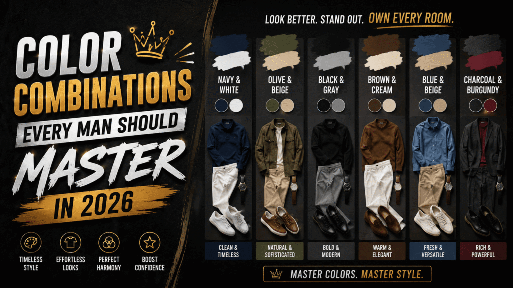 Best Colour Combination for Men